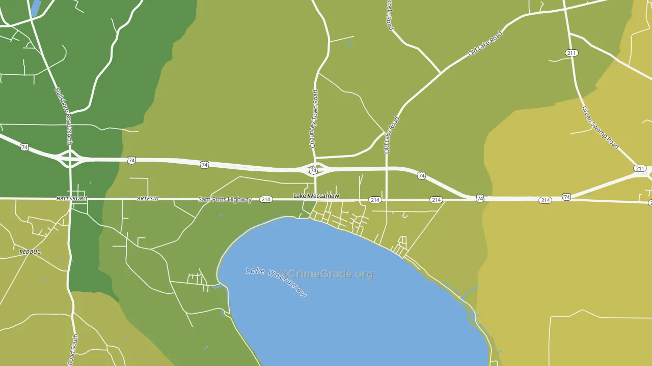 28450, NC Map of Vehicle Theft Rates