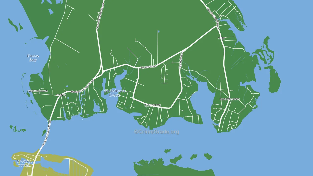 28528, NC Map of Vehicle Theft Rates