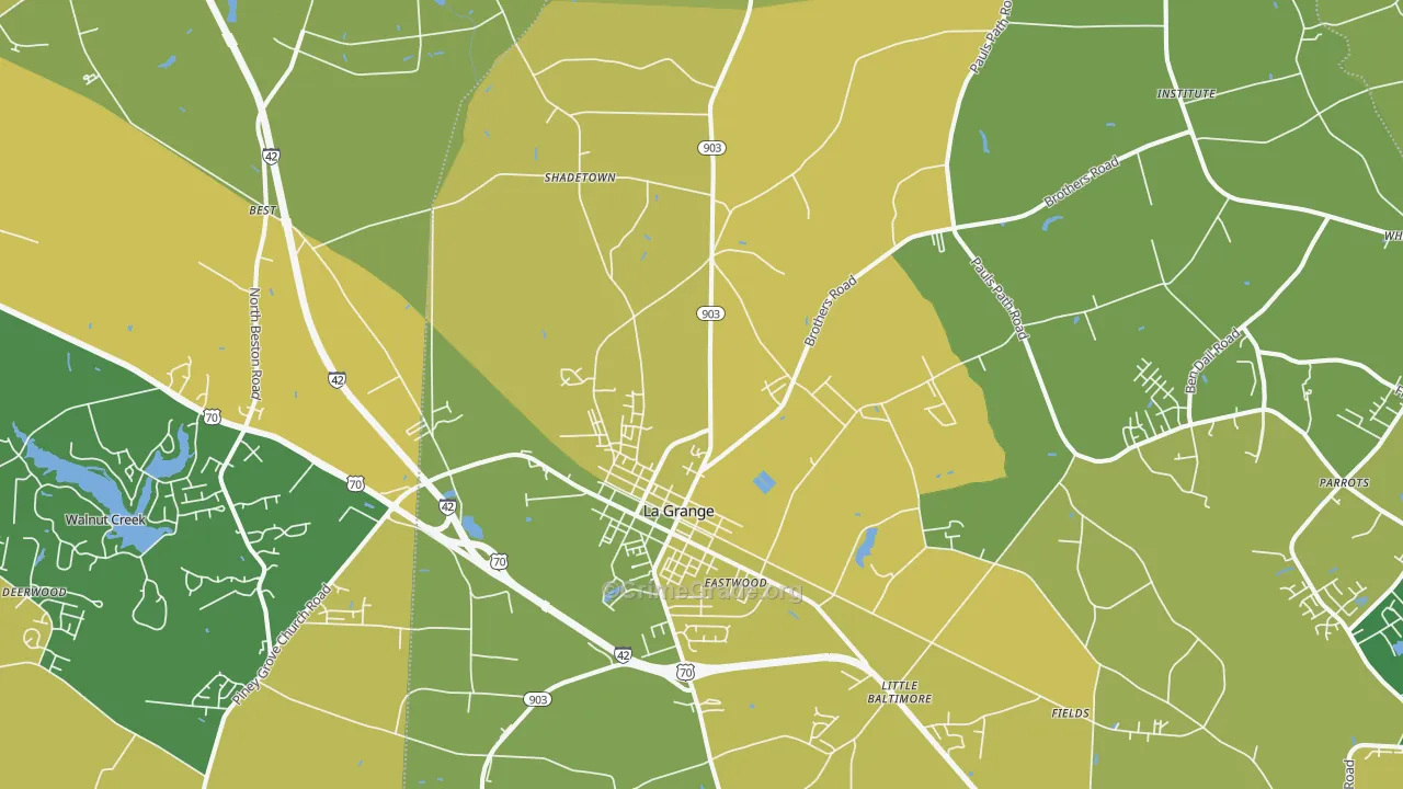 28551, NC Map of Vehicle Theft Rates