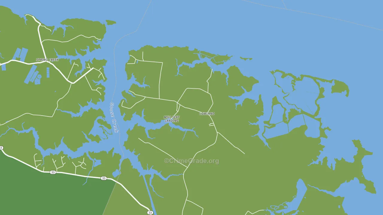 28552, NC Map of Vehicle Theft Rates