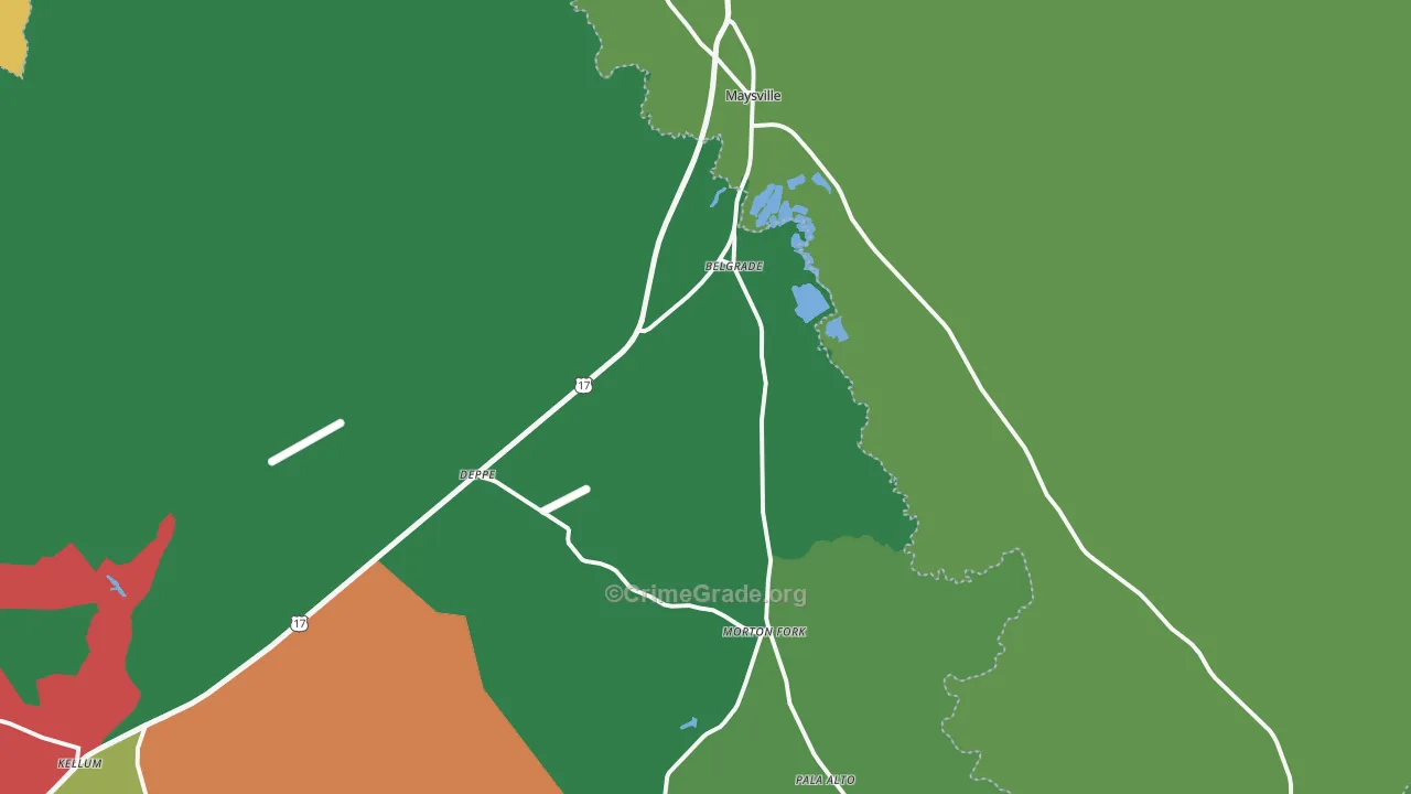 28555, NC Map of Vehicle Theft Rates