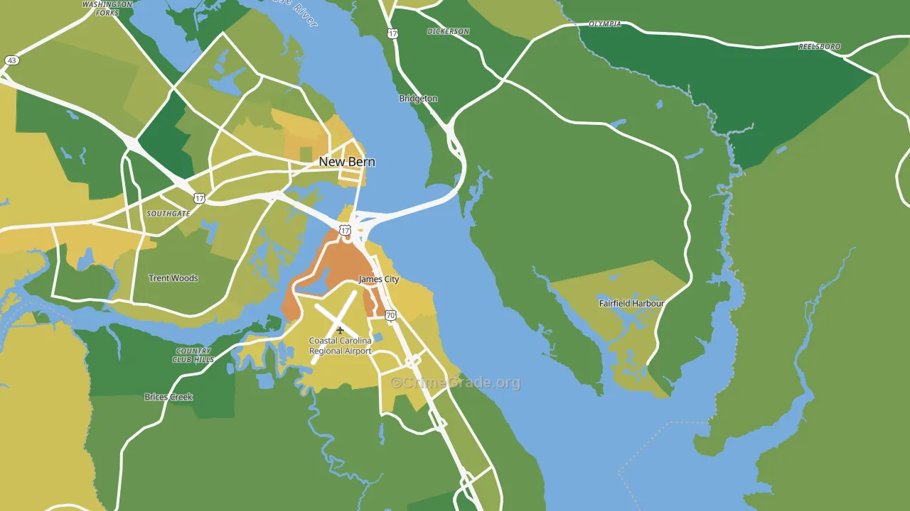 28560, NC Map of Vehicle Theft Rates