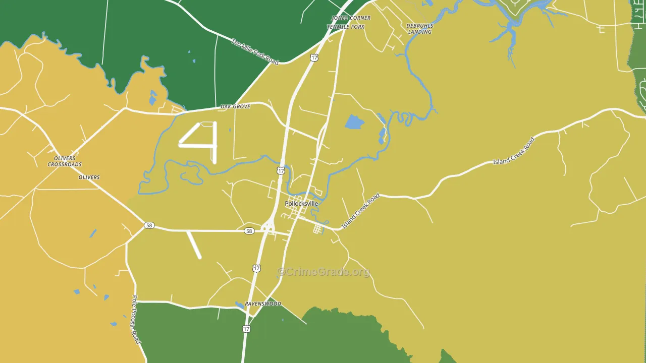 28573, NC Map of Vehicle Theft Rates