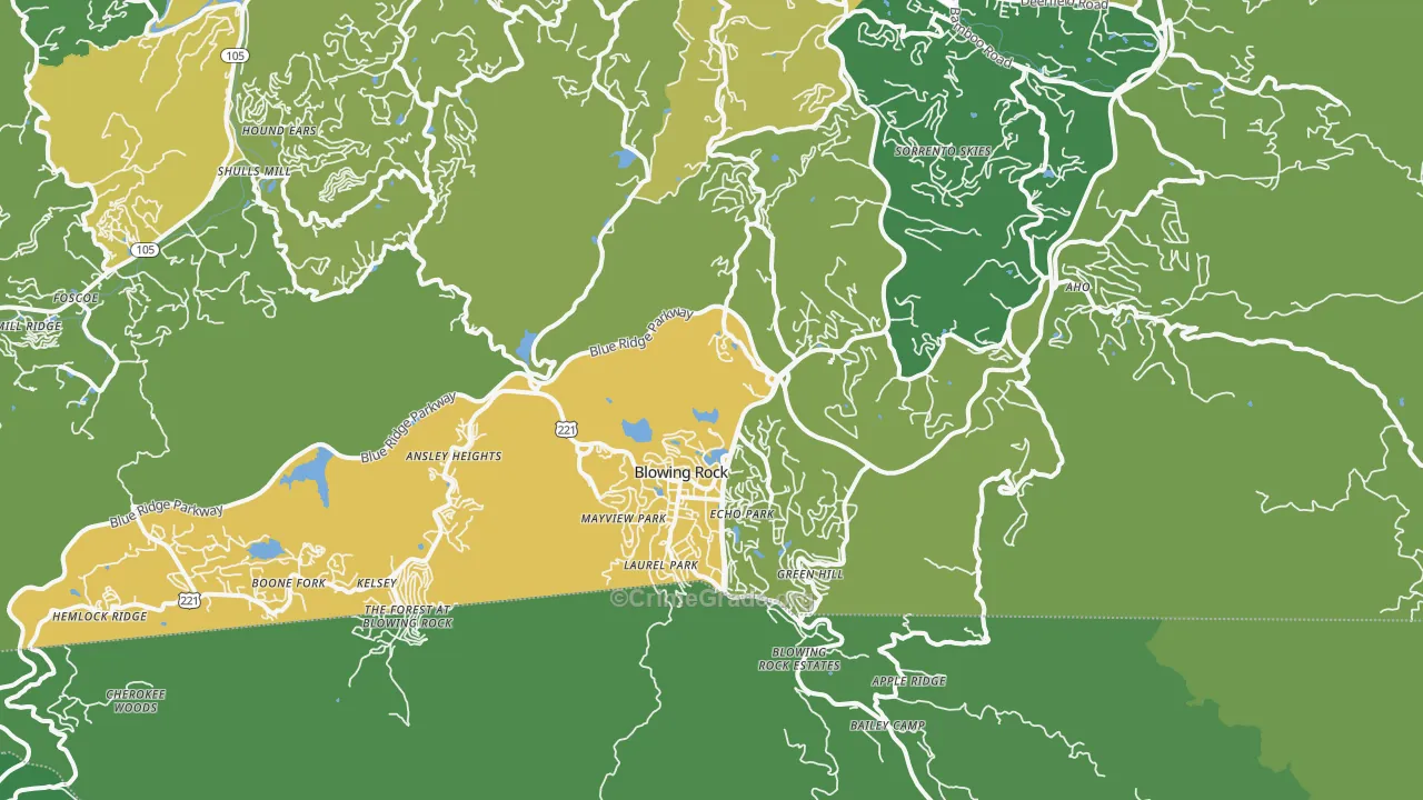 28605, NC Map of Vehicle Theft Rates