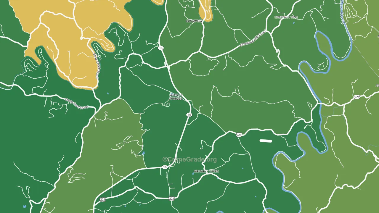 28617, NC Map of Vehicle Theft Rates