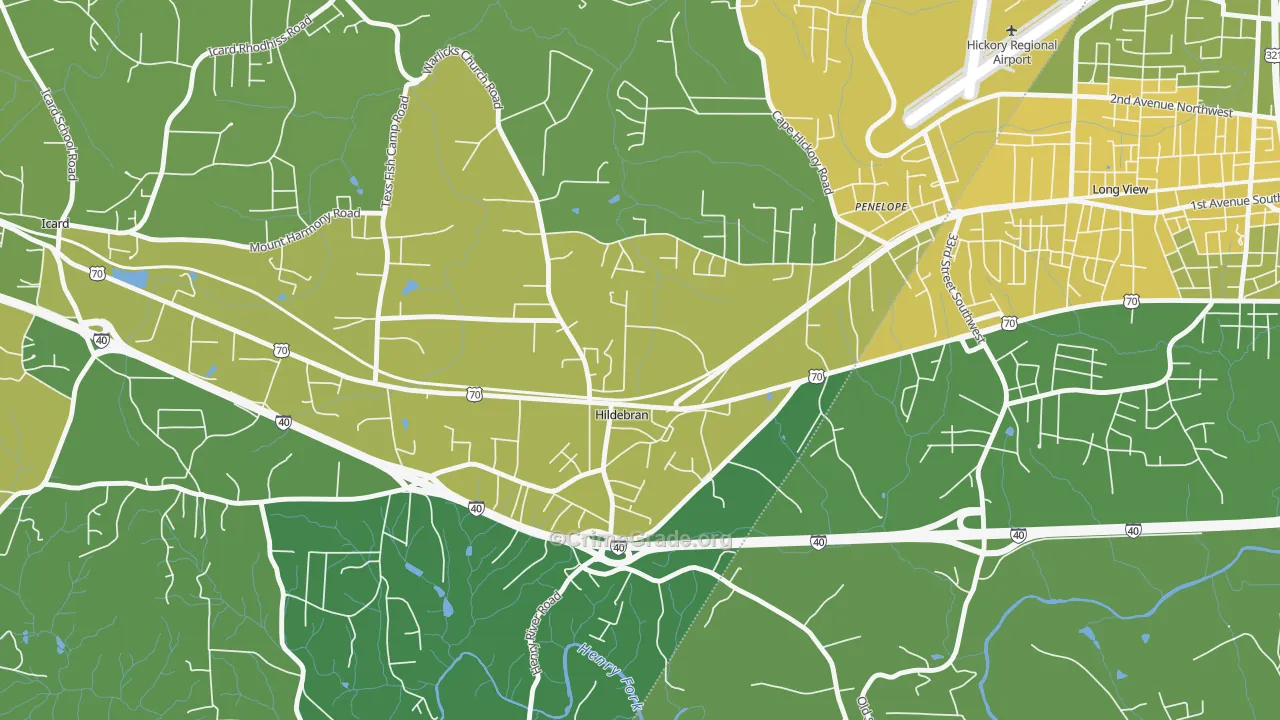28637, NC Map of Vehicle Theft Rates
