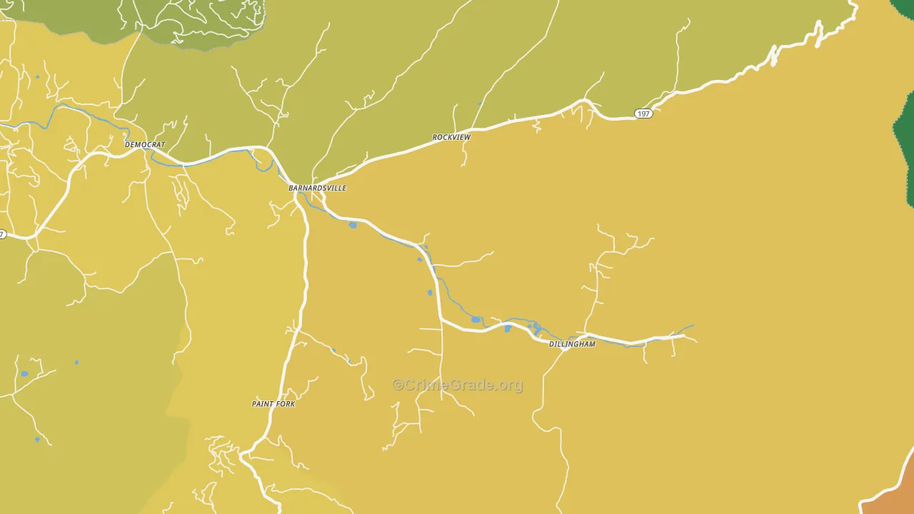 28709, NC Map of Vehicle Theft Rates