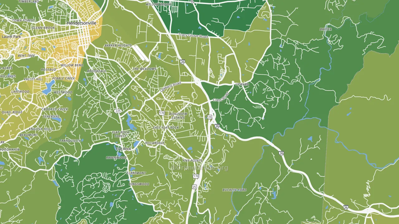 28731, NC Map of Vehicle Theft Rates