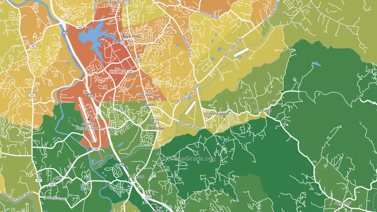 28732, NC Map of Vehicle Theft Rates