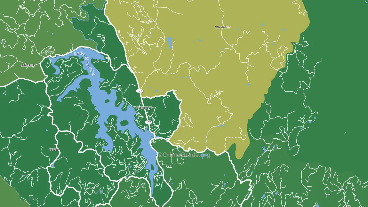 28736, NC Map of Vehicle Theft Rates