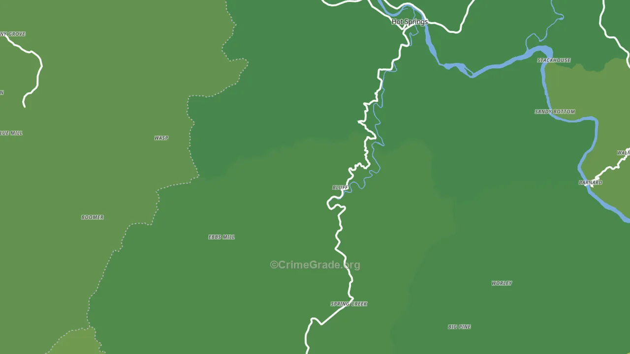 28743, NC Map of Vehicle Theft Rates
