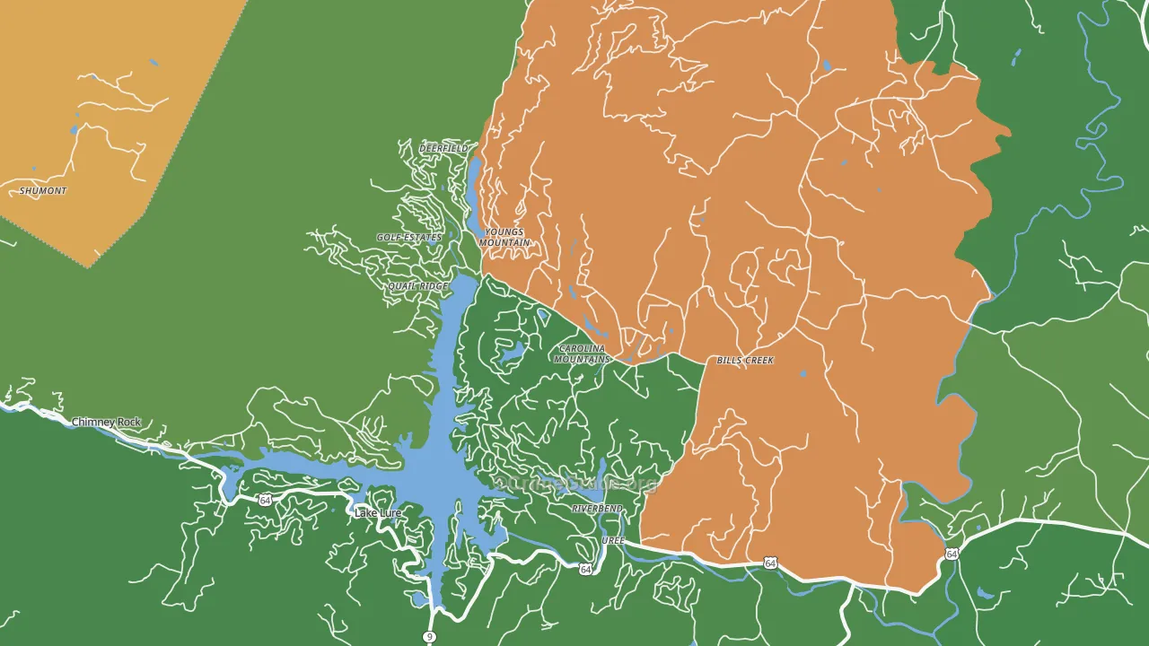 28746, NC Map of Vehicle Theft Rates