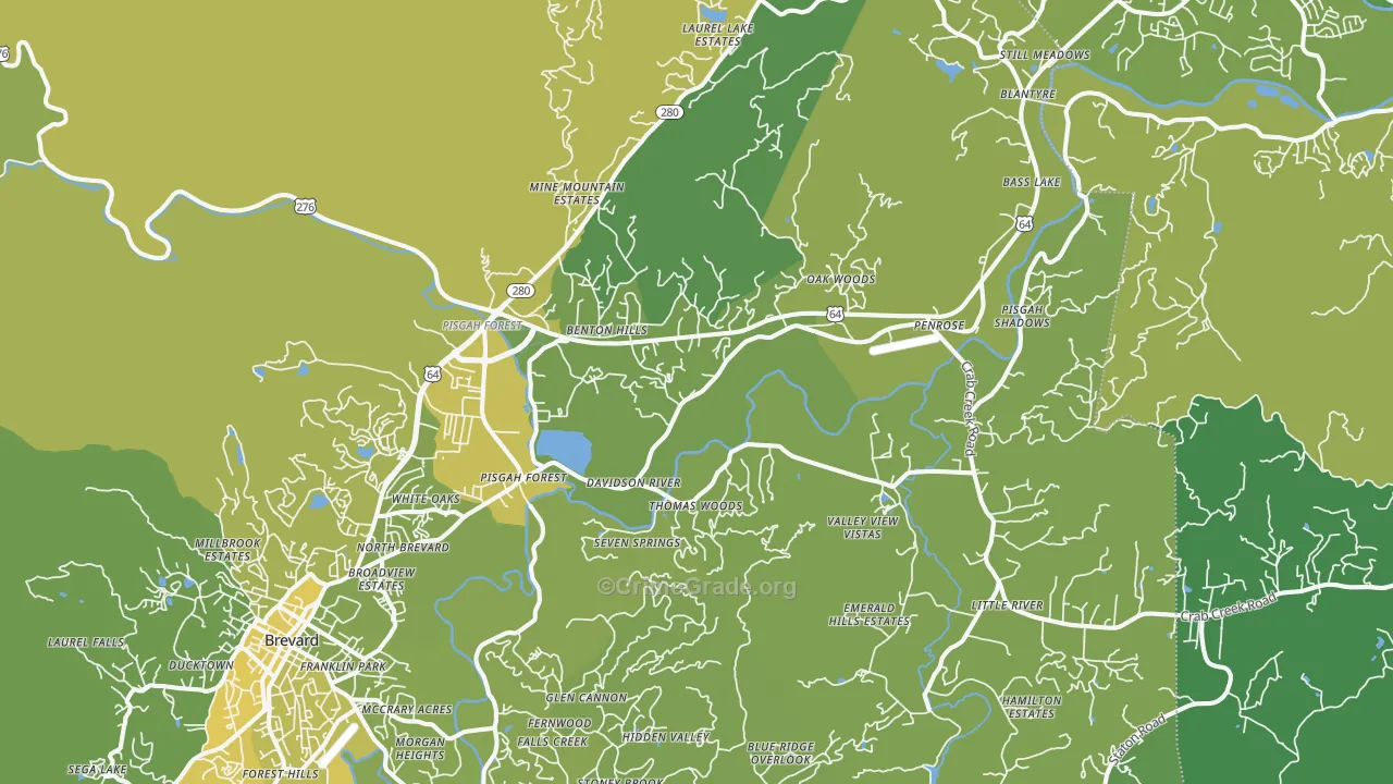 28768, NC Map of Vehicle Theft Rates
