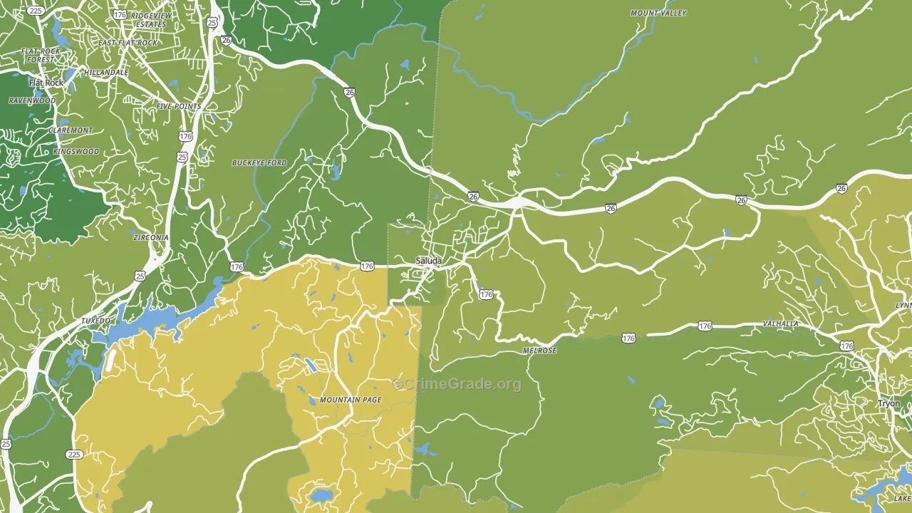 28773, NC Map of Vehicle Theft Rates