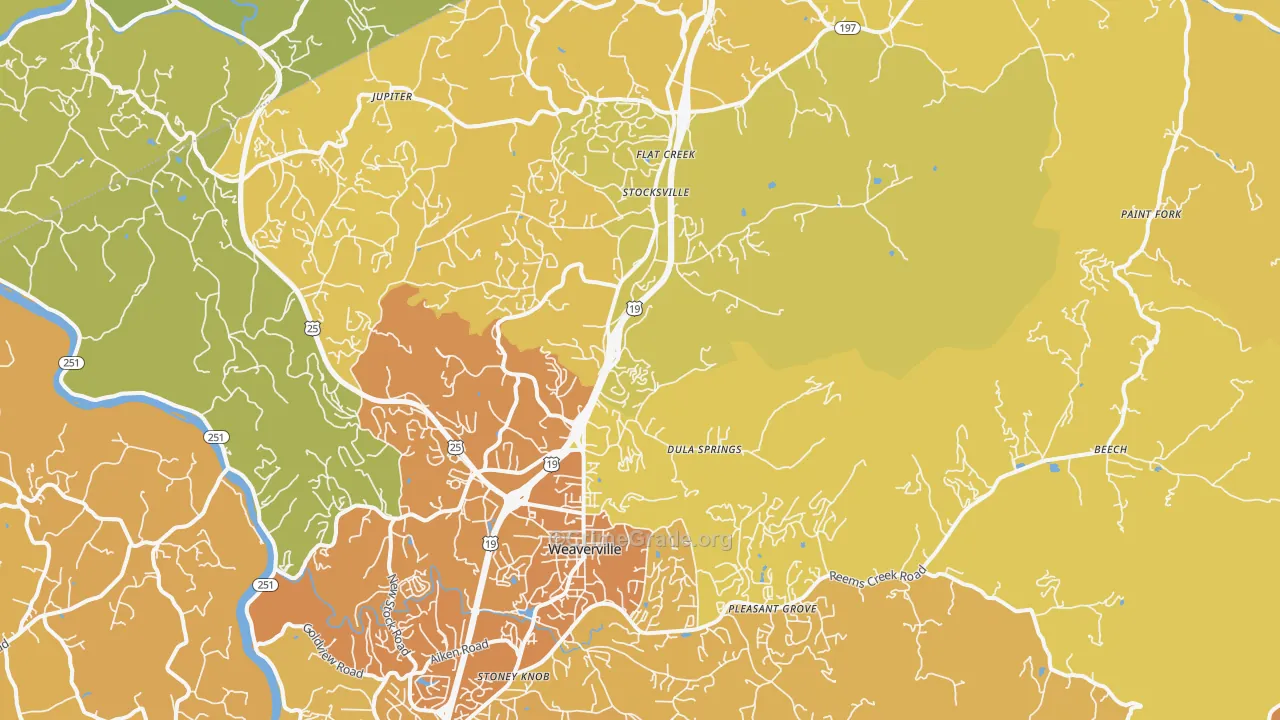 28787, NC Map of Vehicle Theft Rates