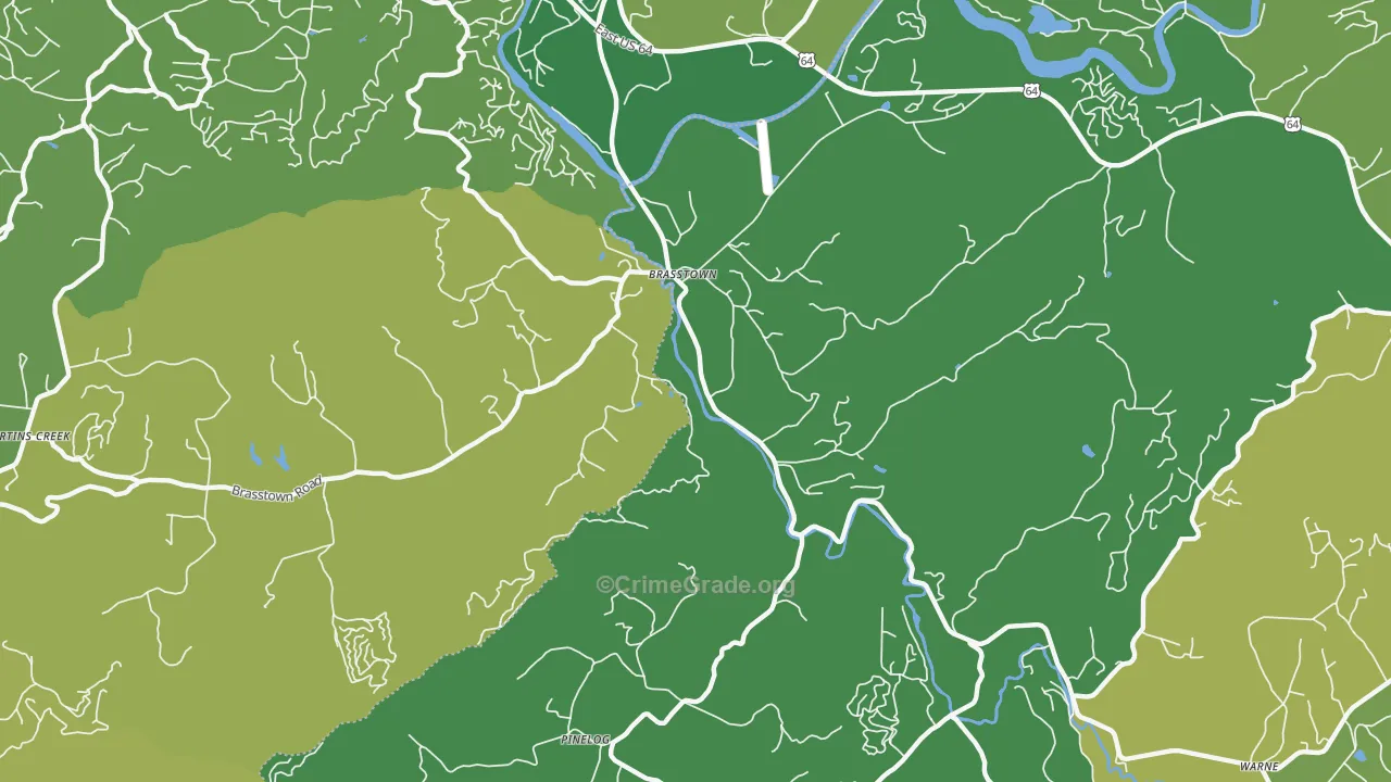 28902, NC Map of Vehicle Theft Rates