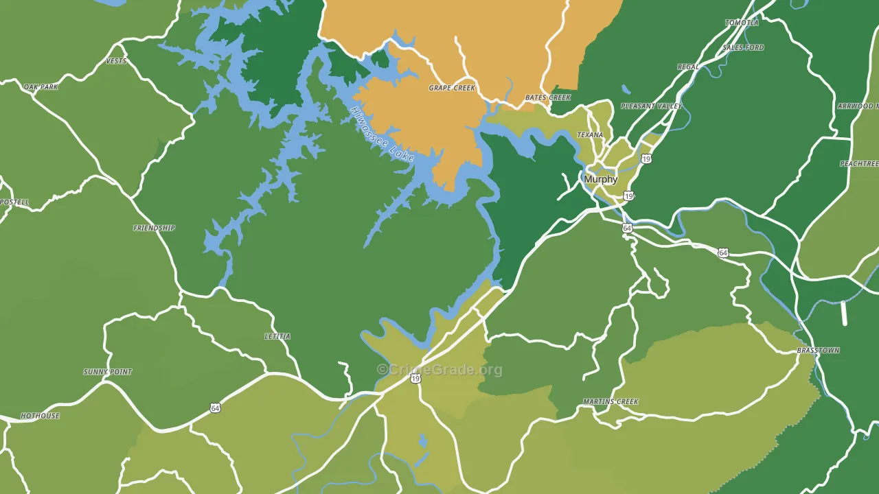 28906, NC Map of Vehicle Theft Rates