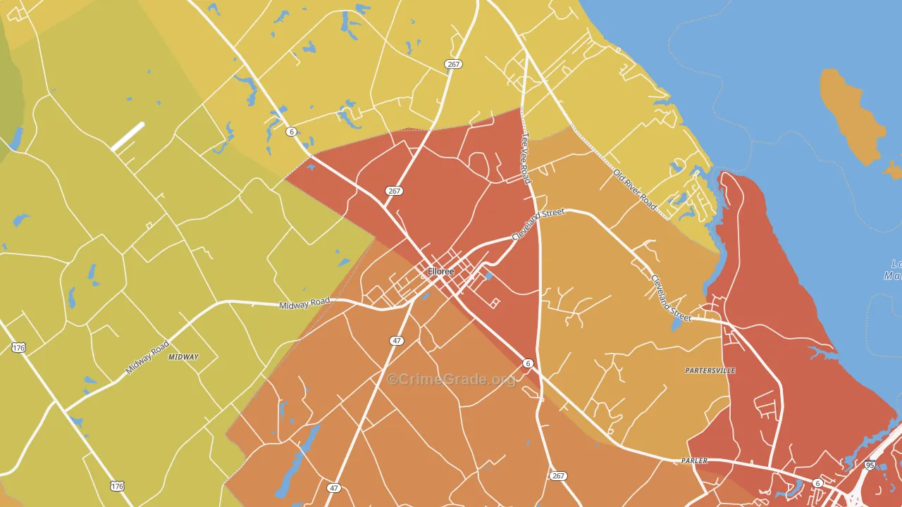 29047, SC Map of Vehicle Theft Rates