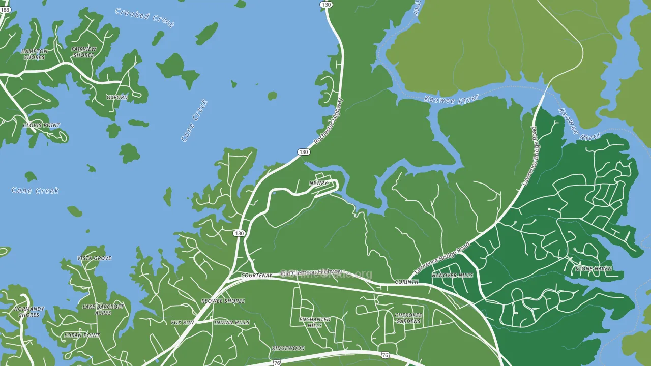29665, SC Map of Vehicle Theft Rates