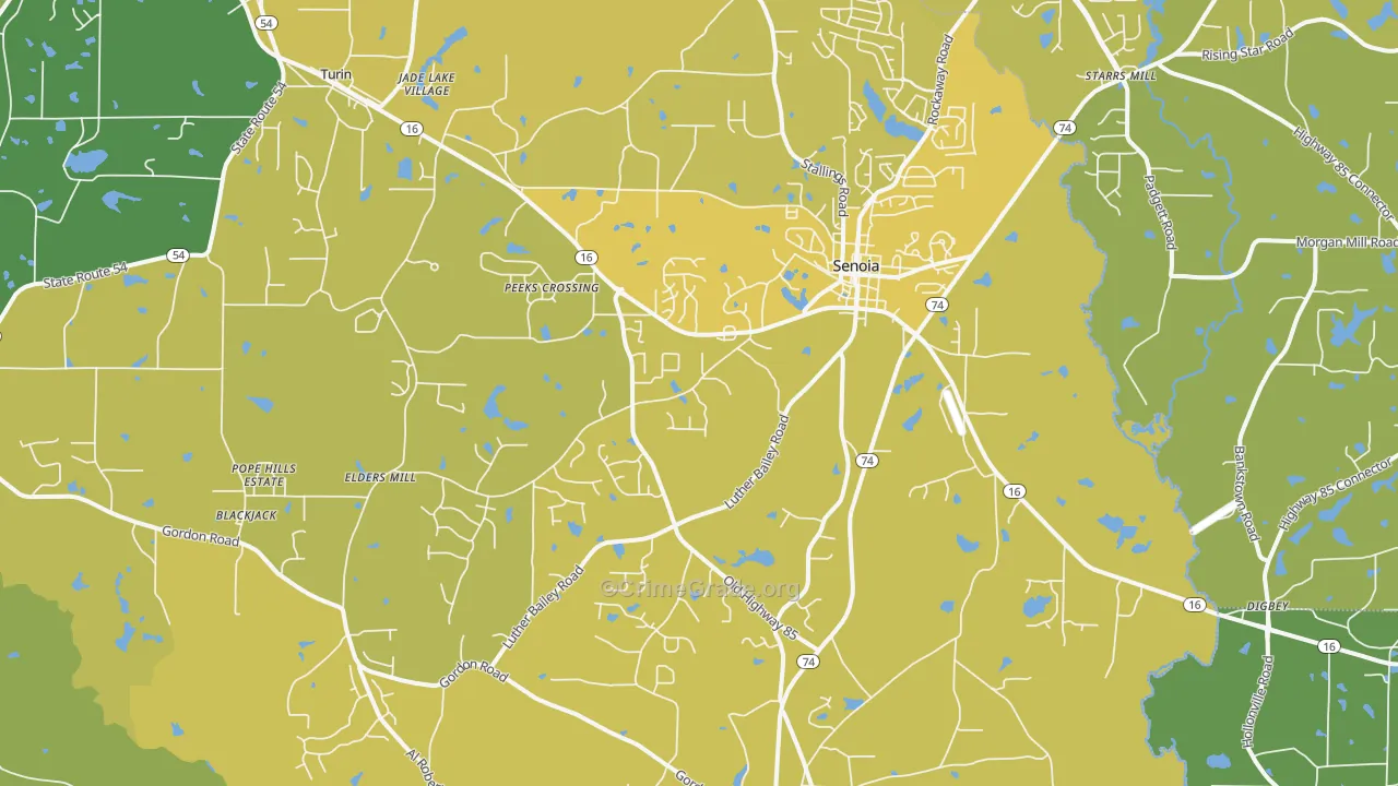 30276, GA Map of Vehicle Theft Rates