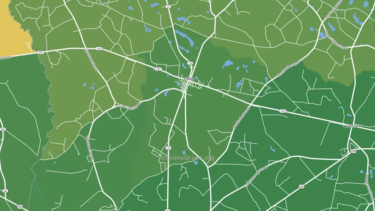 30421, GA Map of Vehicle Theft Rates