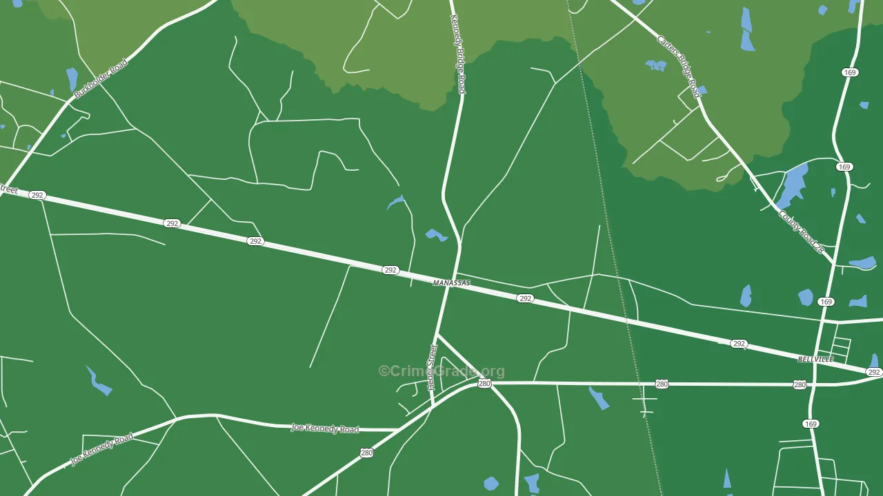 30438, GA Map of Vehicle Theft Rates