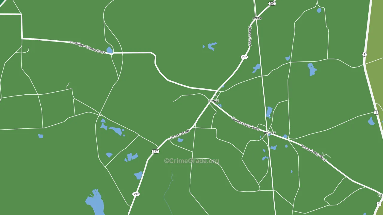 30448, GA Map of Vehicle Theft Rates