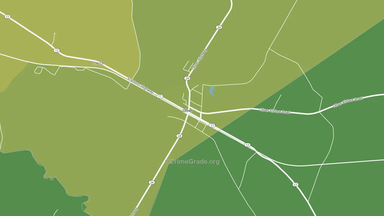 30449, GA Map of Vehicle Theft Rates