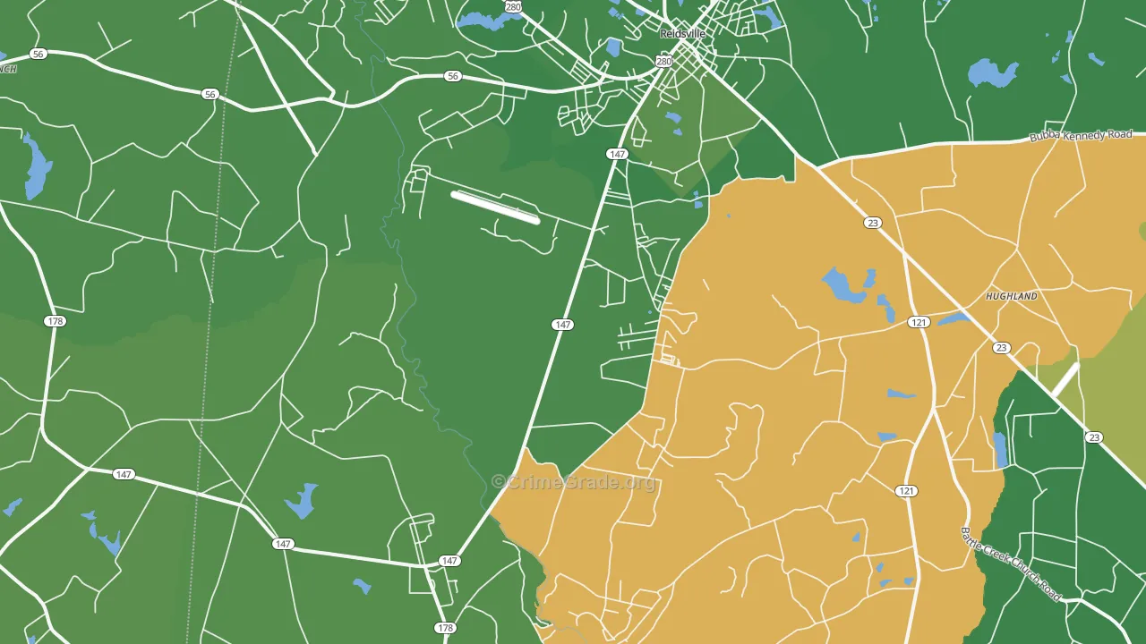 30453, GA Map of Vehicle Theft Rates
