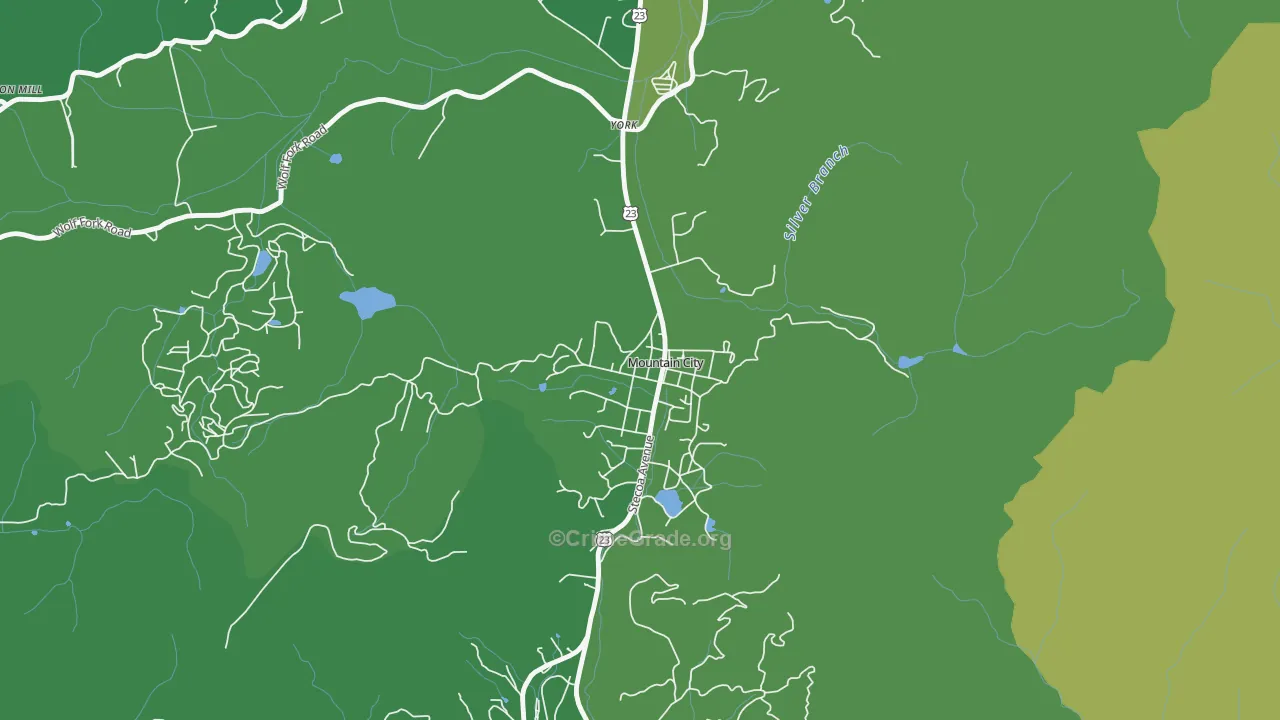 30562, GA Map of Vehicle Theft Rates