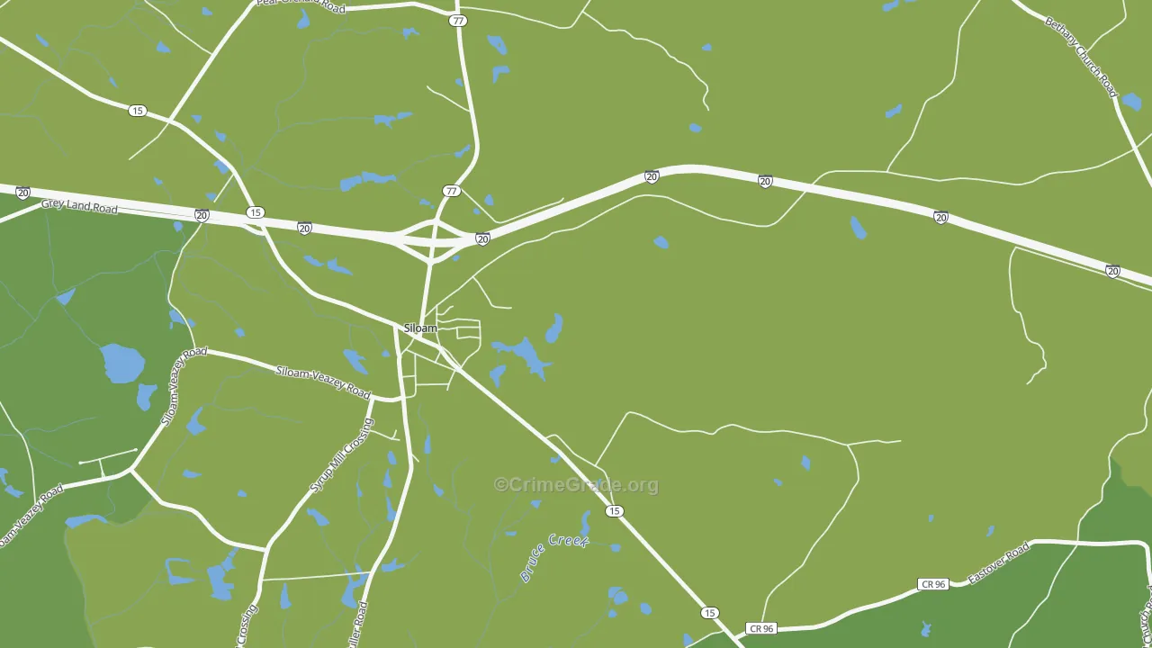 30665, GA Map of Vehicle Theft Rates