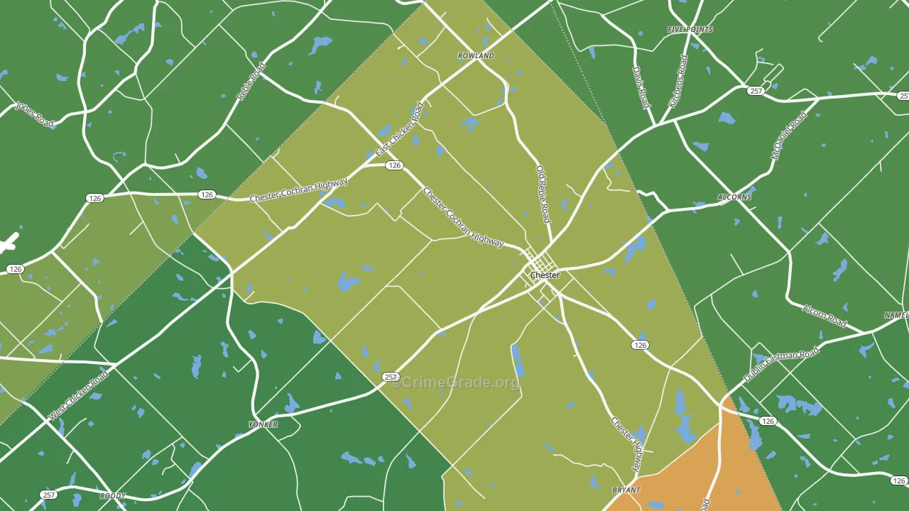 31012, GA Map of Vehicle Theft Rates