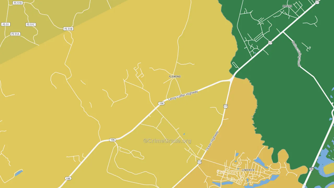 31309, GA Map of Vehicle Theft Rates
