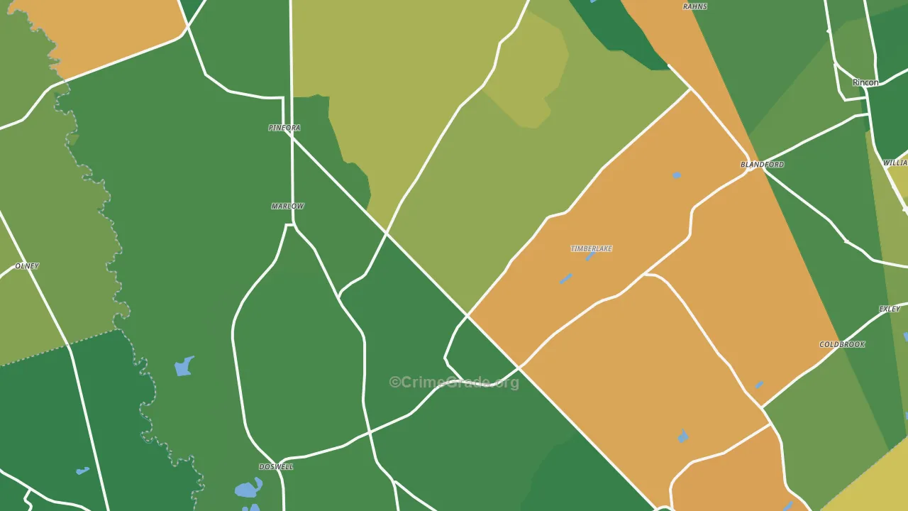31312, GA Map of Vehicle Theft Rates