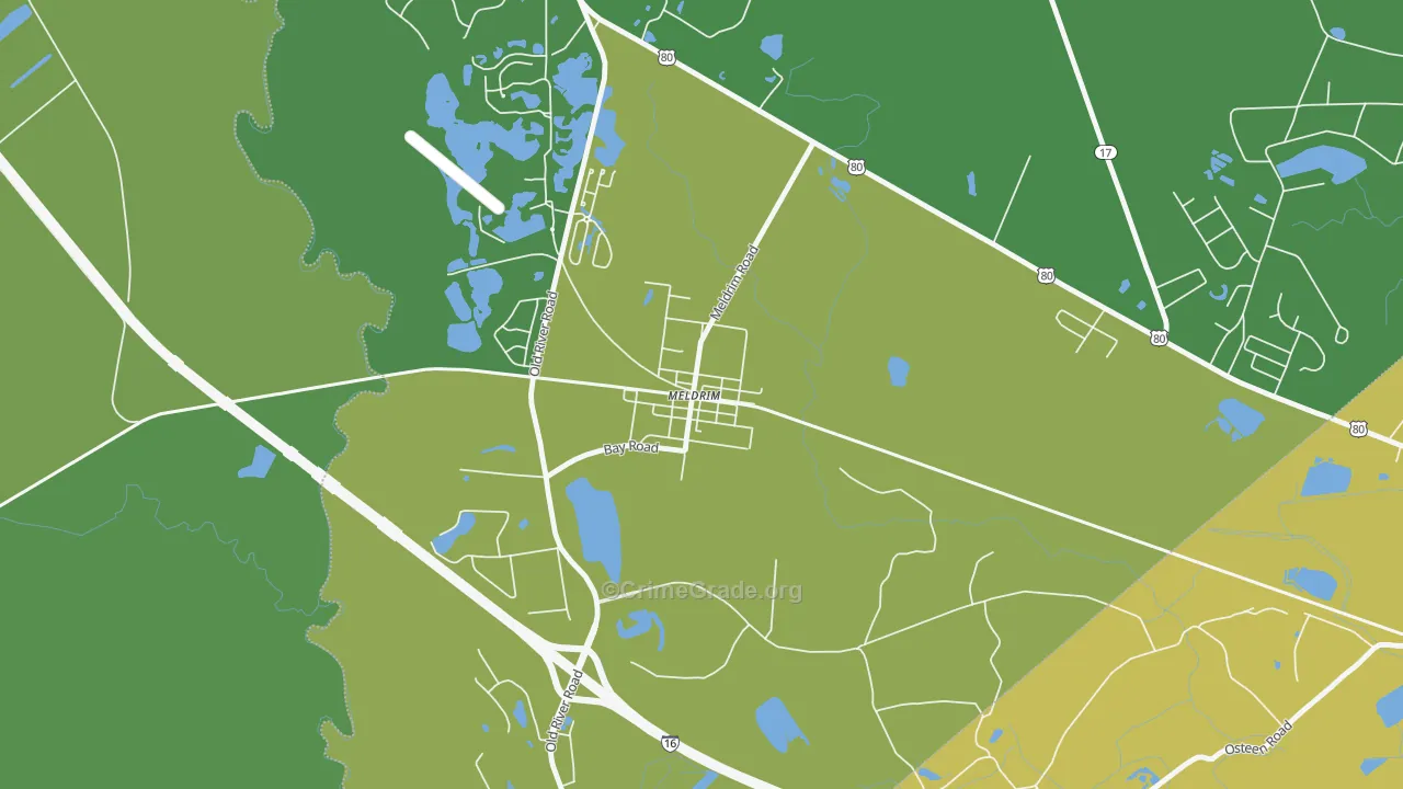 31318, GA Map of Vehicle Theft Rates