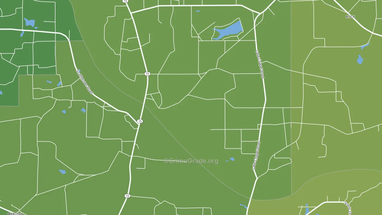 31518, GA Map of Vehicle Theft Rates