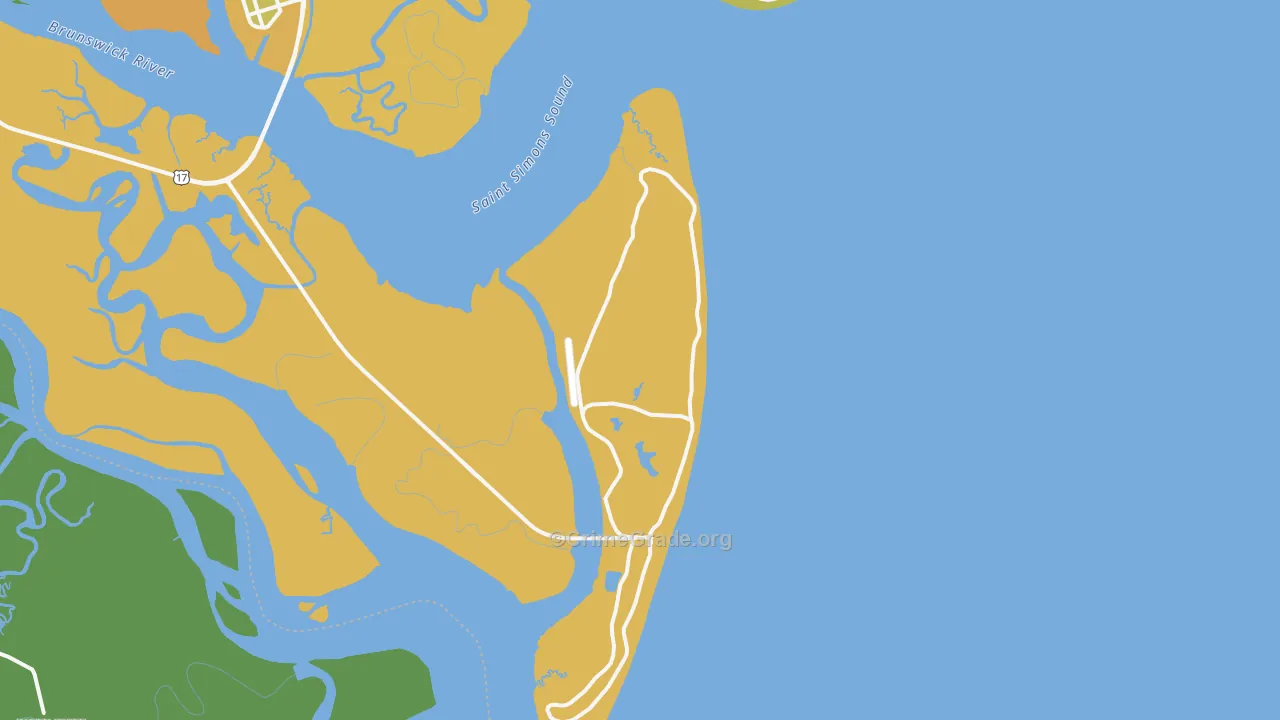 31527, GA Map of Vehicle Theft Rates
