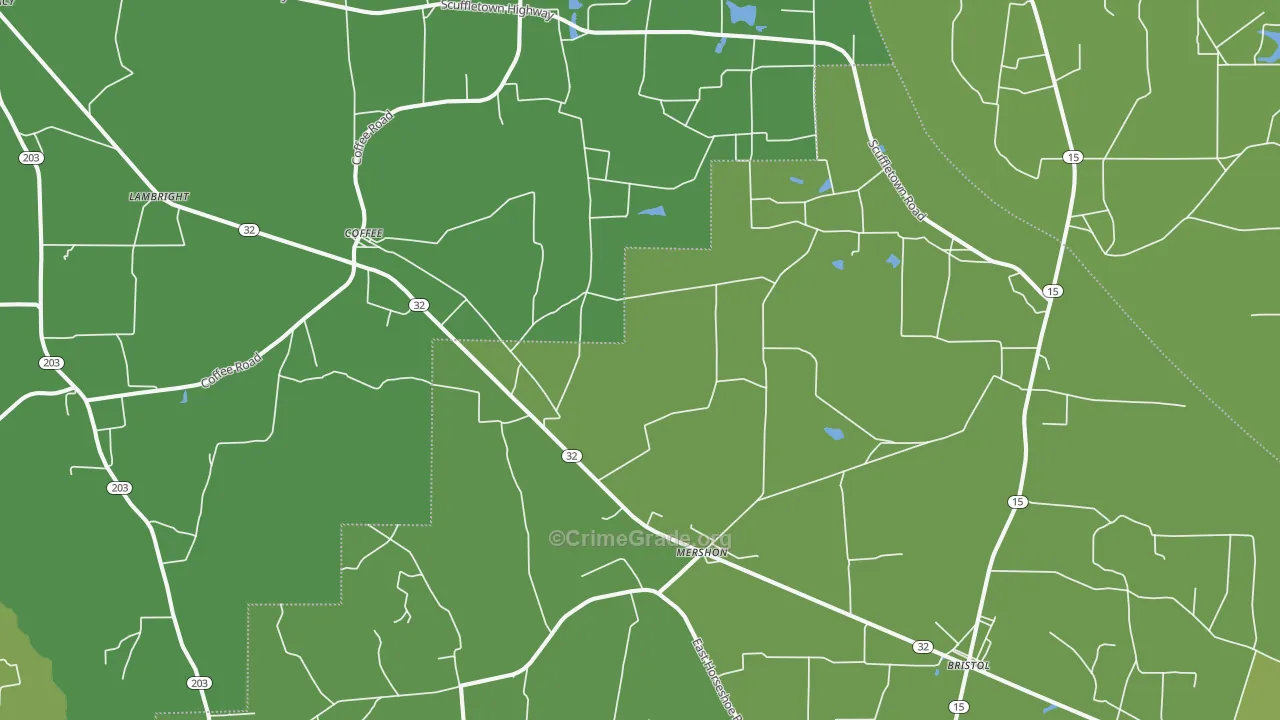 31551, GA Map of Vehicle Theft Rates