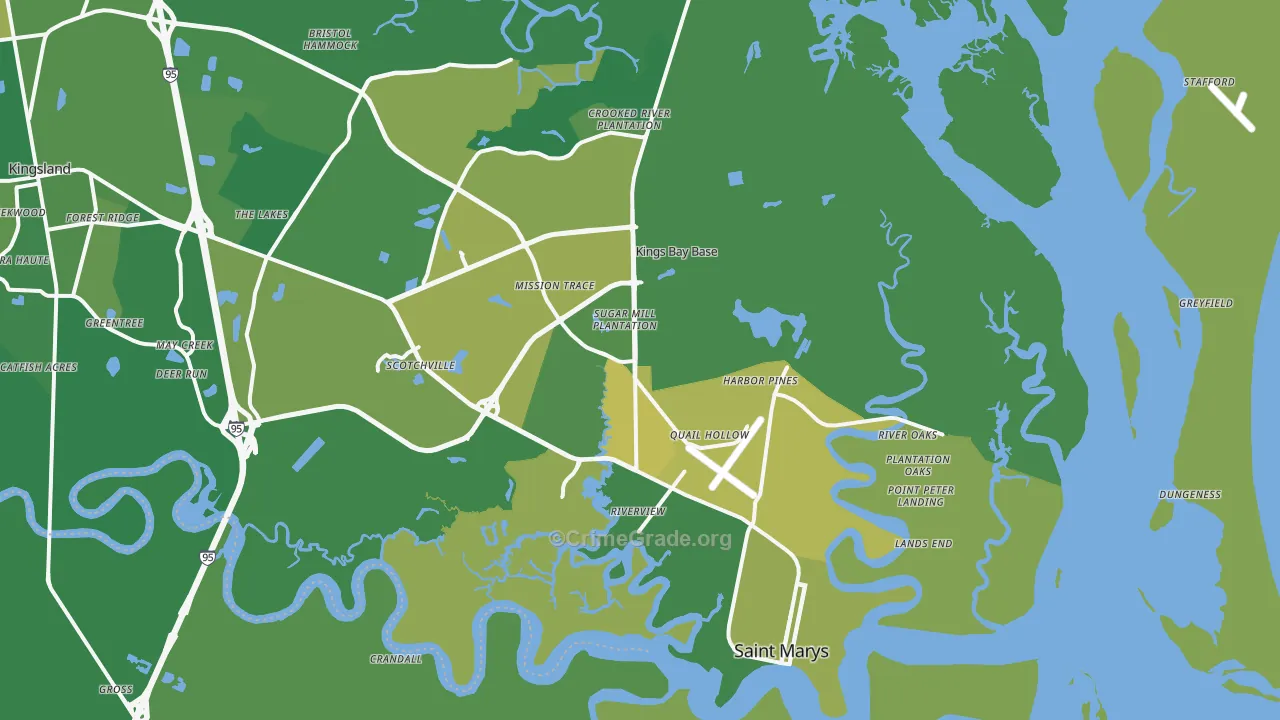 31558, GA Map of Vehicle Theft Rates