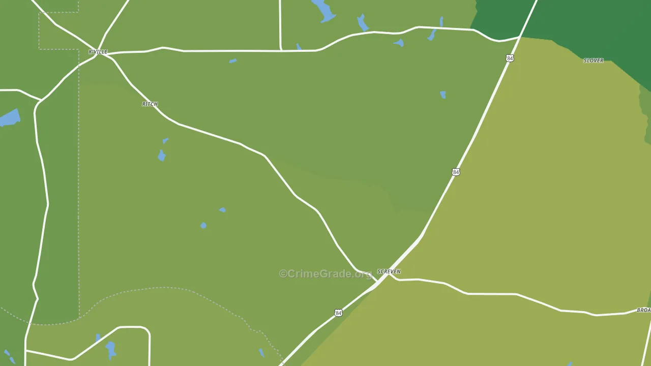 31560, GA Map of Vehicle Theft Rates