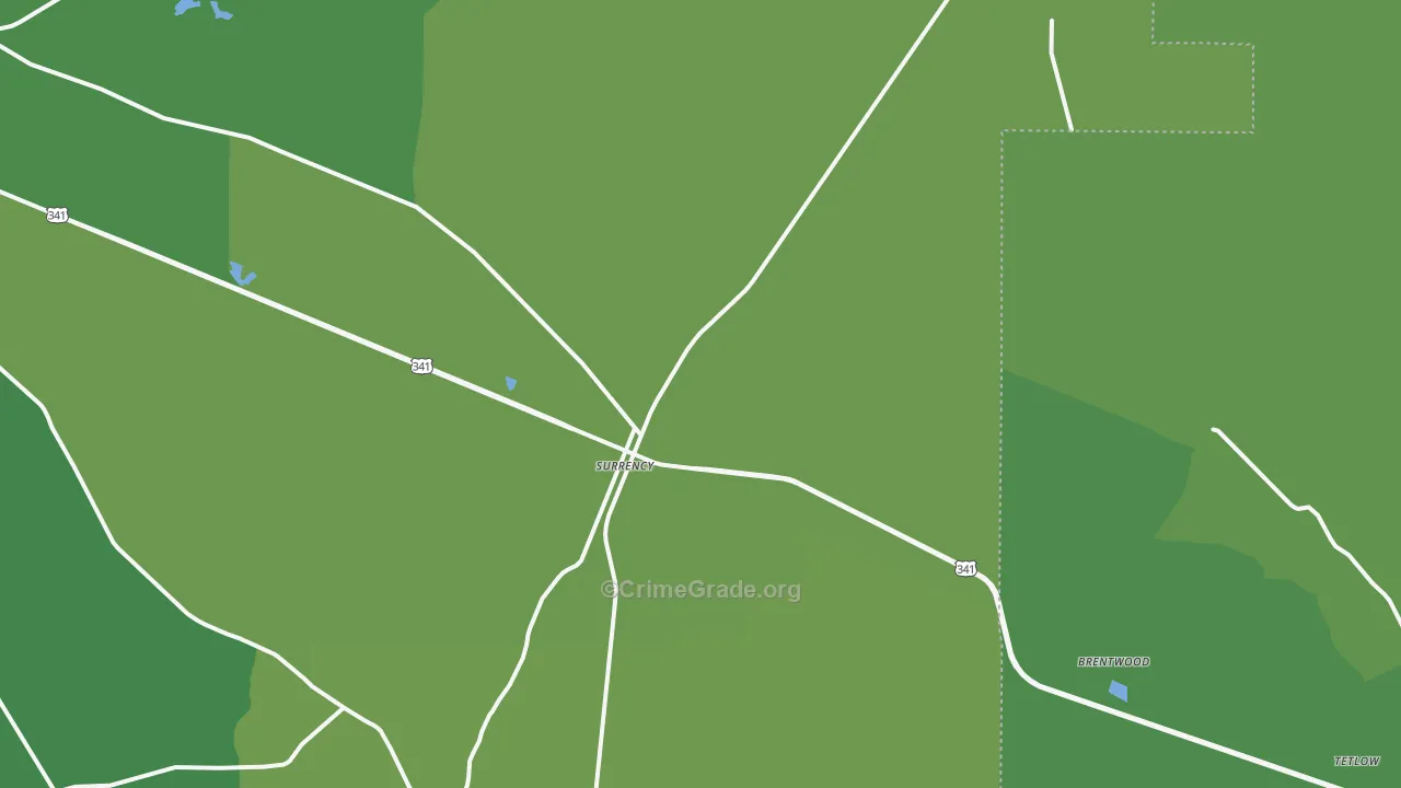 31563, GA Map of Vehicle Theft Rates