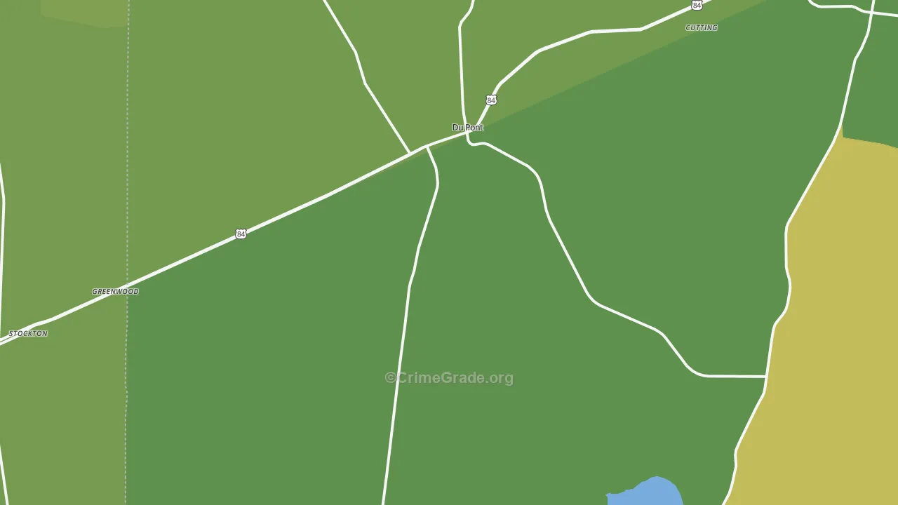 31630, GA Map of Vehicle Theft Rates