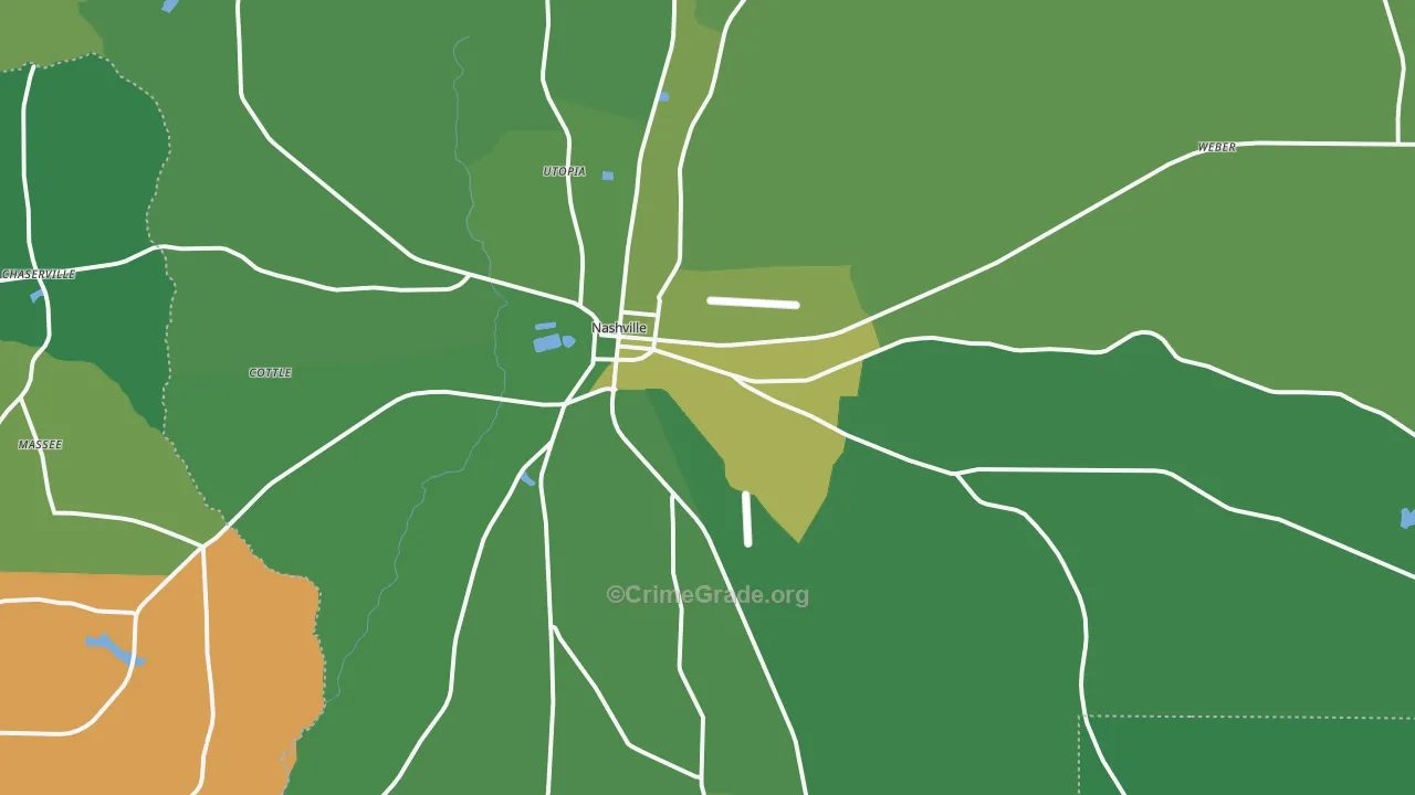 31639, GA Map of Vehicle Theft Rates