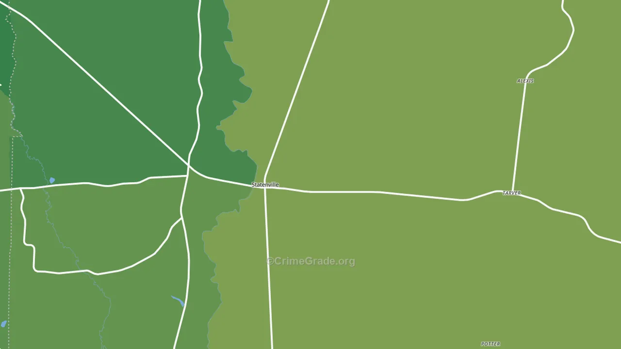 31648, GA Map of Vehicle Theft Rates