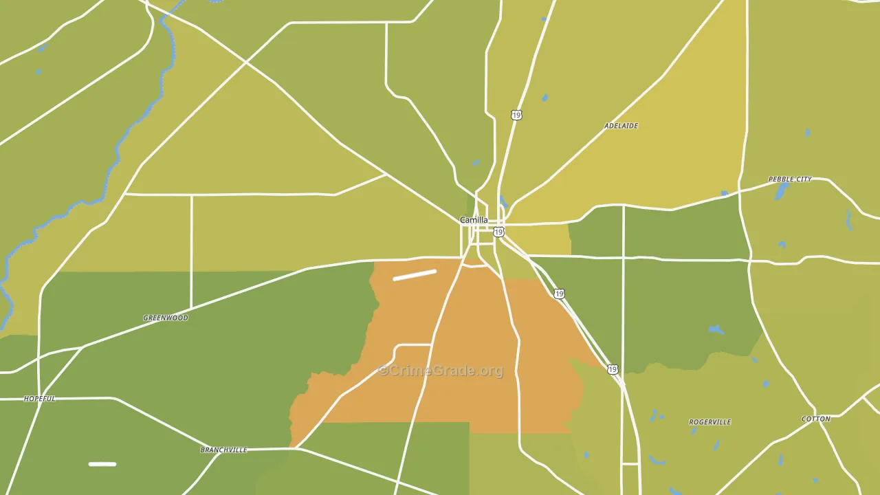 31730, GA Map of Vehicle Theft Rates