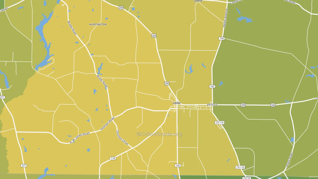 31764, GA Map of Vehicle Theft Rates