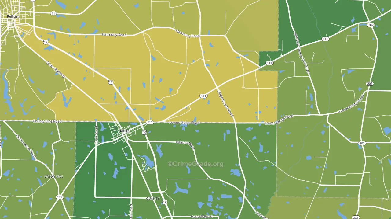 31765, GA Map of Vehicle Theft Rates