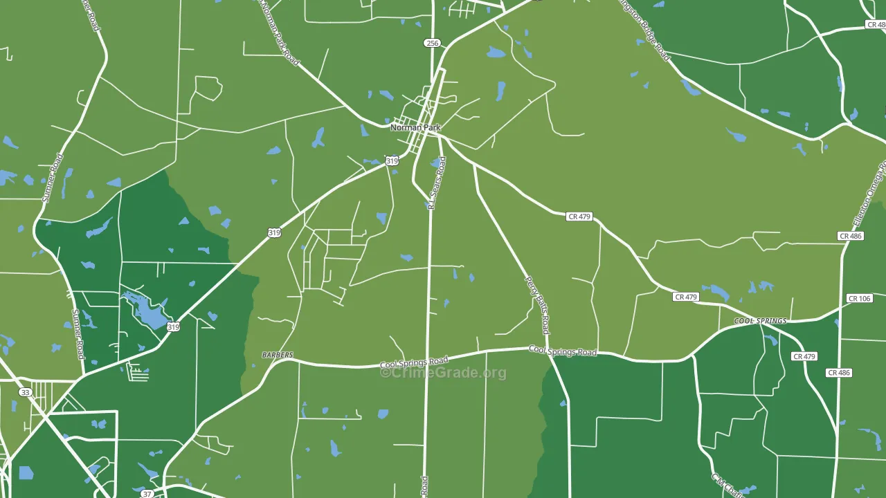 31771, GA Map of Vehicle Theft Rates