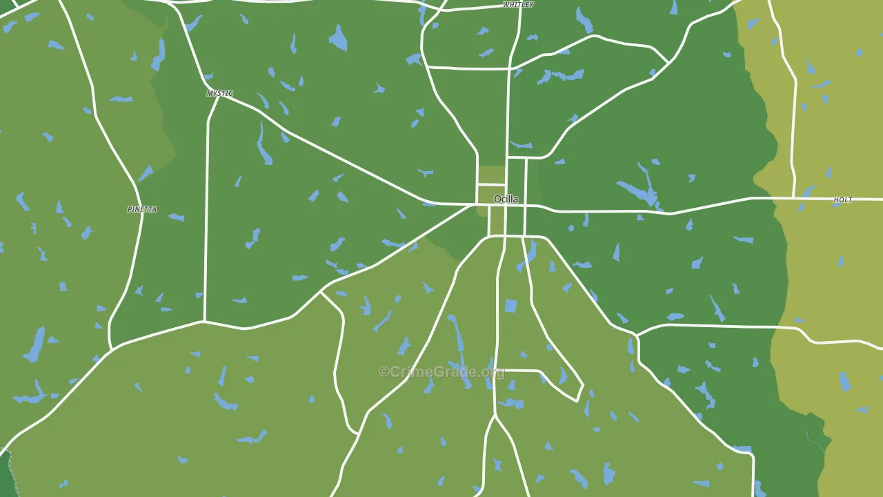 31774, GA Map of Vehicle Theft Rates