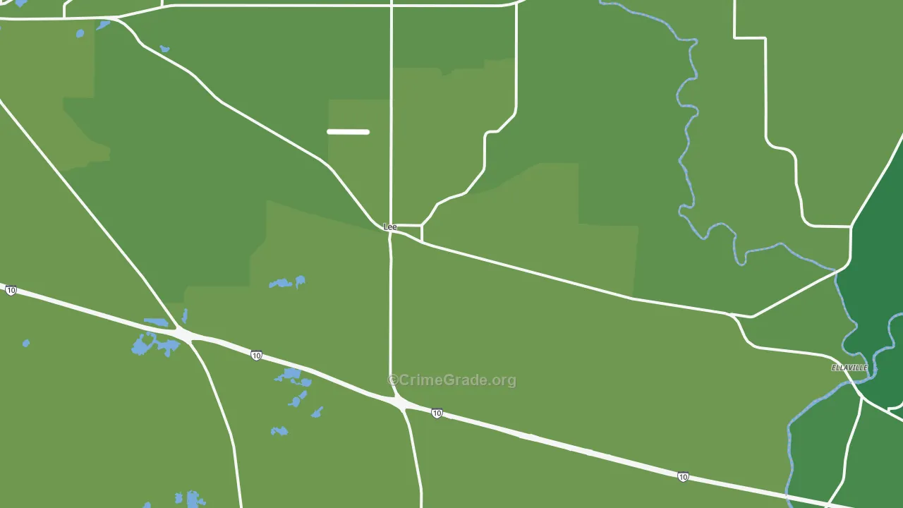 32059, FL Map of Vehicle Theft Rates